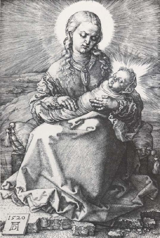 Albrecht Durer Virgin with the Swaddled oil painting image